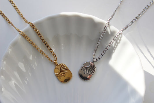 Sun necklace
