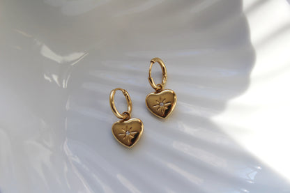 Mia pendant earrings