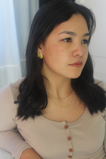 Valentine statement earrings