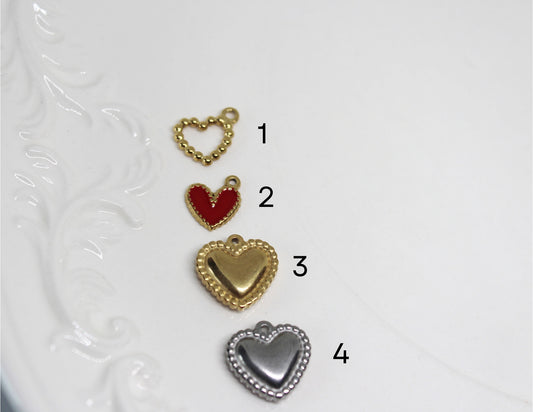 Pendentifs coeurs