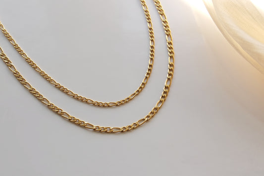 Lizzy double chain necklace