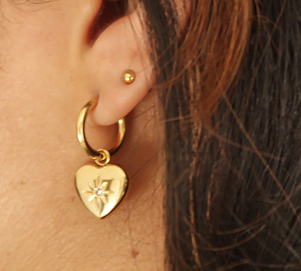 Mia pendant earrings