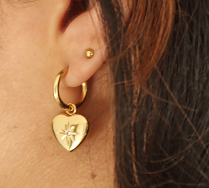Mia pendant earrings