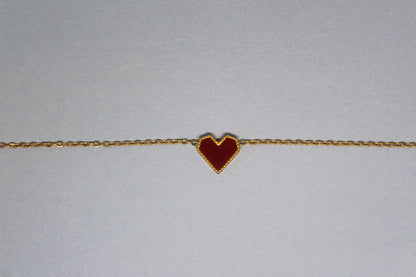Nina heart bracelet