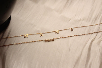 MAMA zircon Necklace