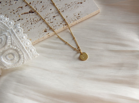 Hand-stamped medal