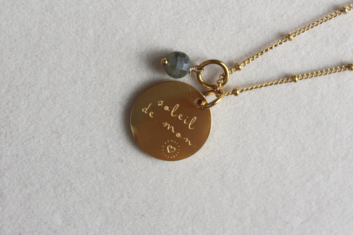 Soleil de mon coeur Necklace